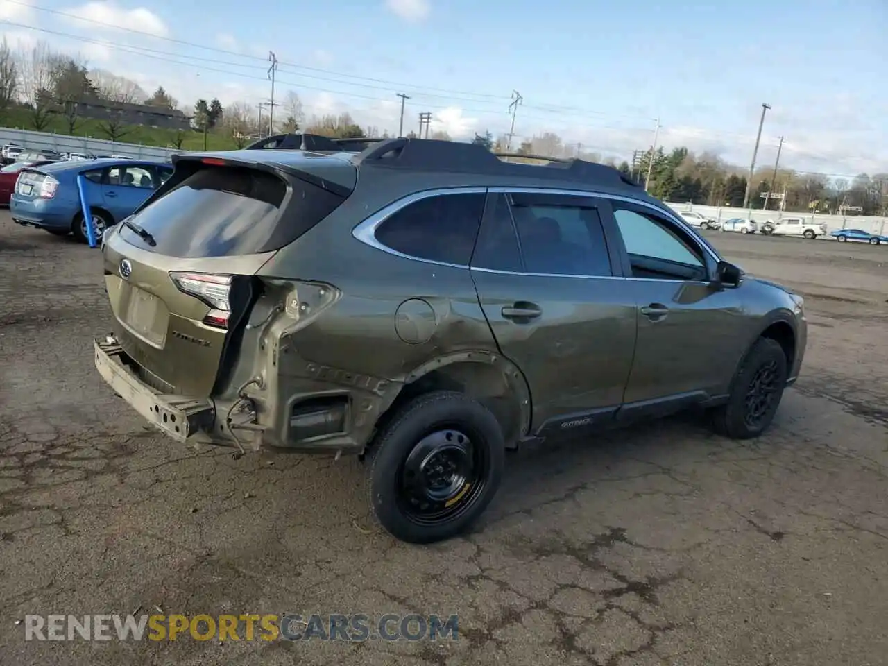 3 Photograph of a damaged car 4S4BTAECXL3139138 SUBARU OUTBACK 2020