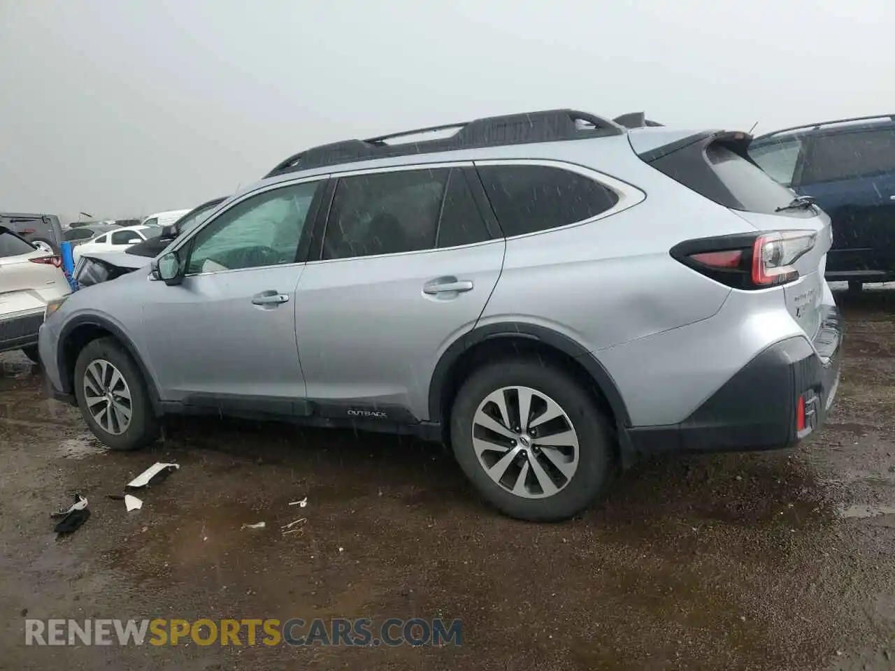 2 fotografías del automóvil dañado 4S4BTAECXL3217319 SUBARU OUTBACK 2020