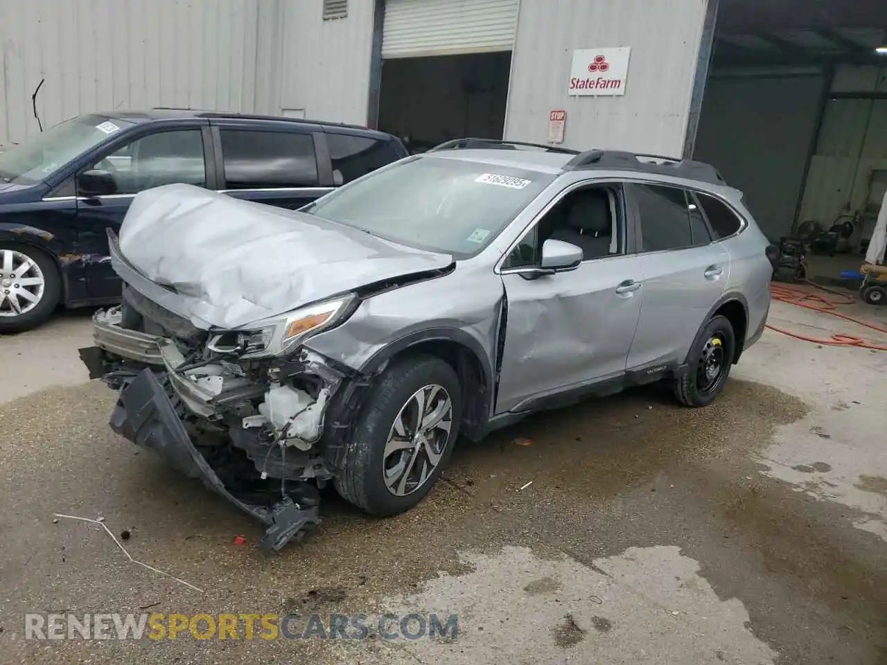 1 Photograph of a damaged car 4S4BTALC2L3225126 SUBARU OUTBACK 2020