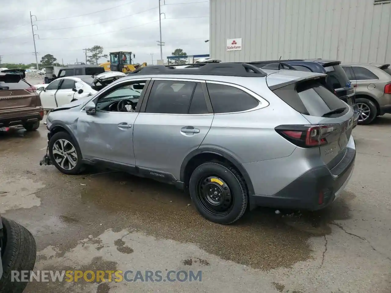 2 Photograph of a damaged car 4S4BTALC2L3225126 SUBARU OUTBACK 2020