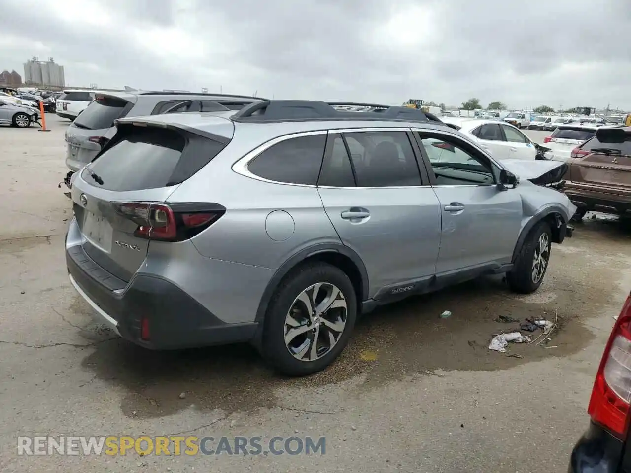 3 Photograph of a damaged car 4S4BTALC2L3225126 SUBARU OUTBACK 2020