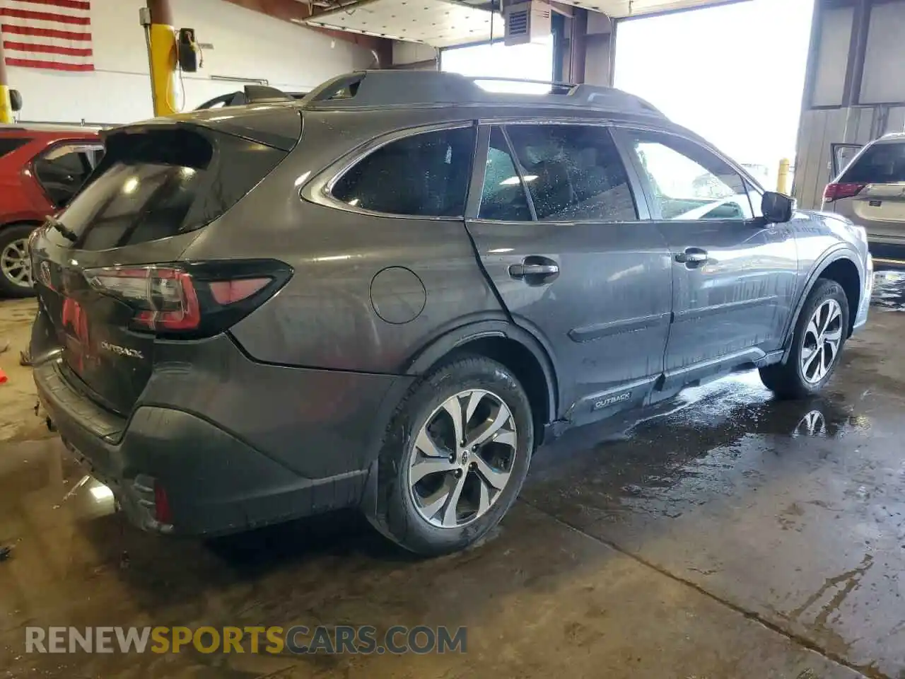 3 Photograph of a damaged car 4S4BTALC5L3151815 SUBARU OUTBACK 2020