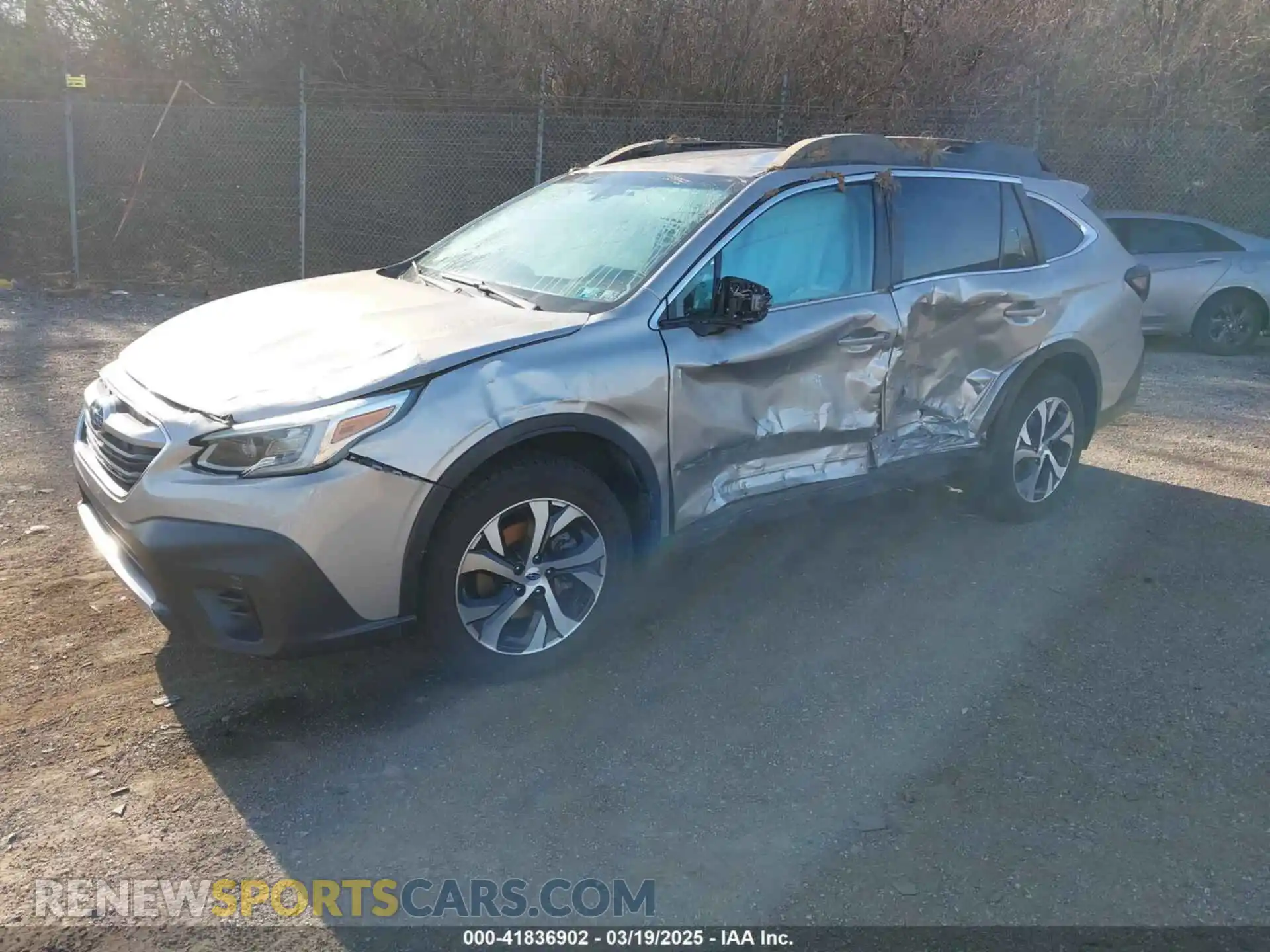 2 Фотография поврежденного автомобиля 4S4BTALC7L3105242 SUBARU OUTBACK 2020