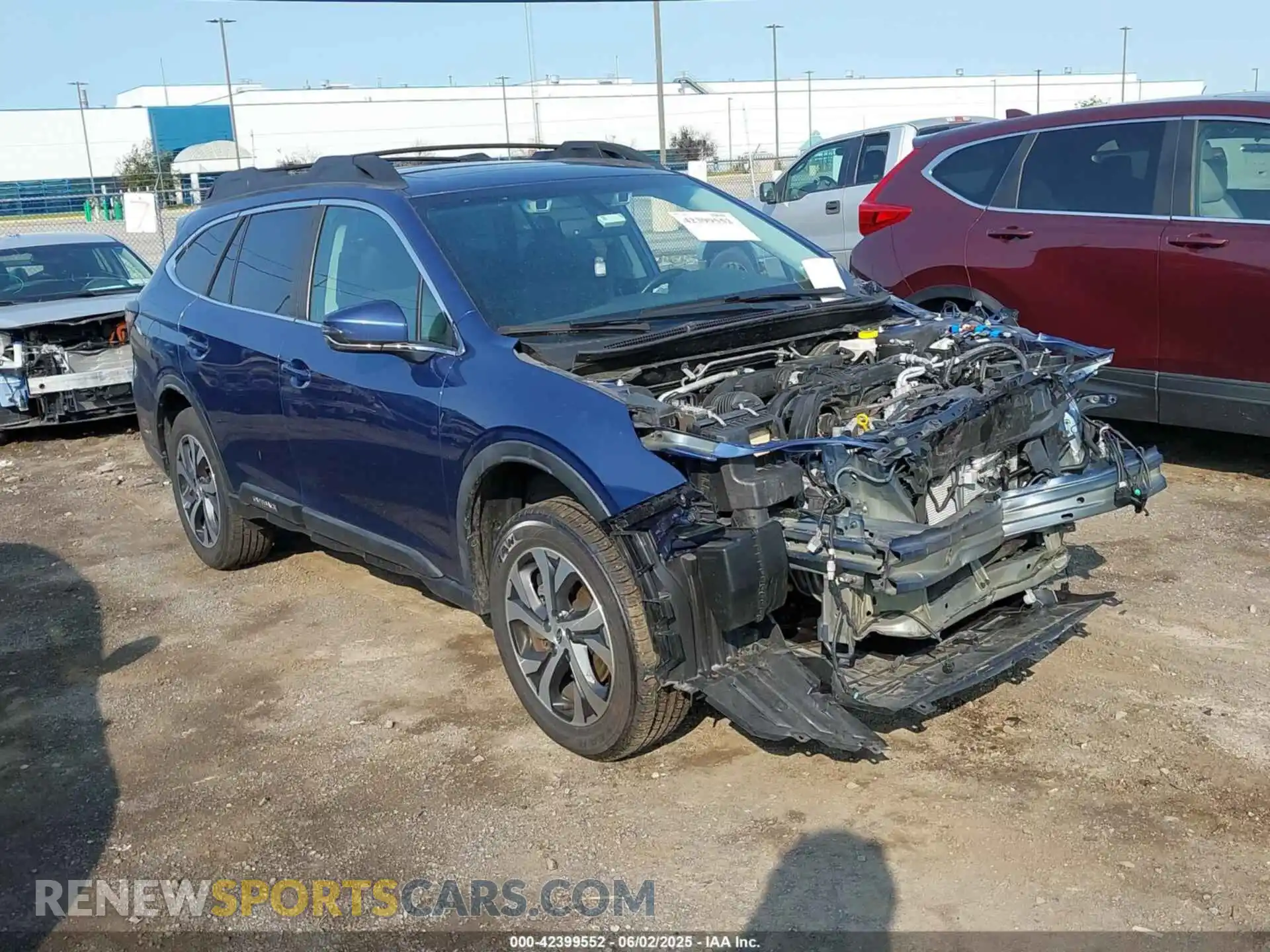 1 Photograph of a damaged car 4S4BTANC0L3144199 SUBARU OUTBACK 2020