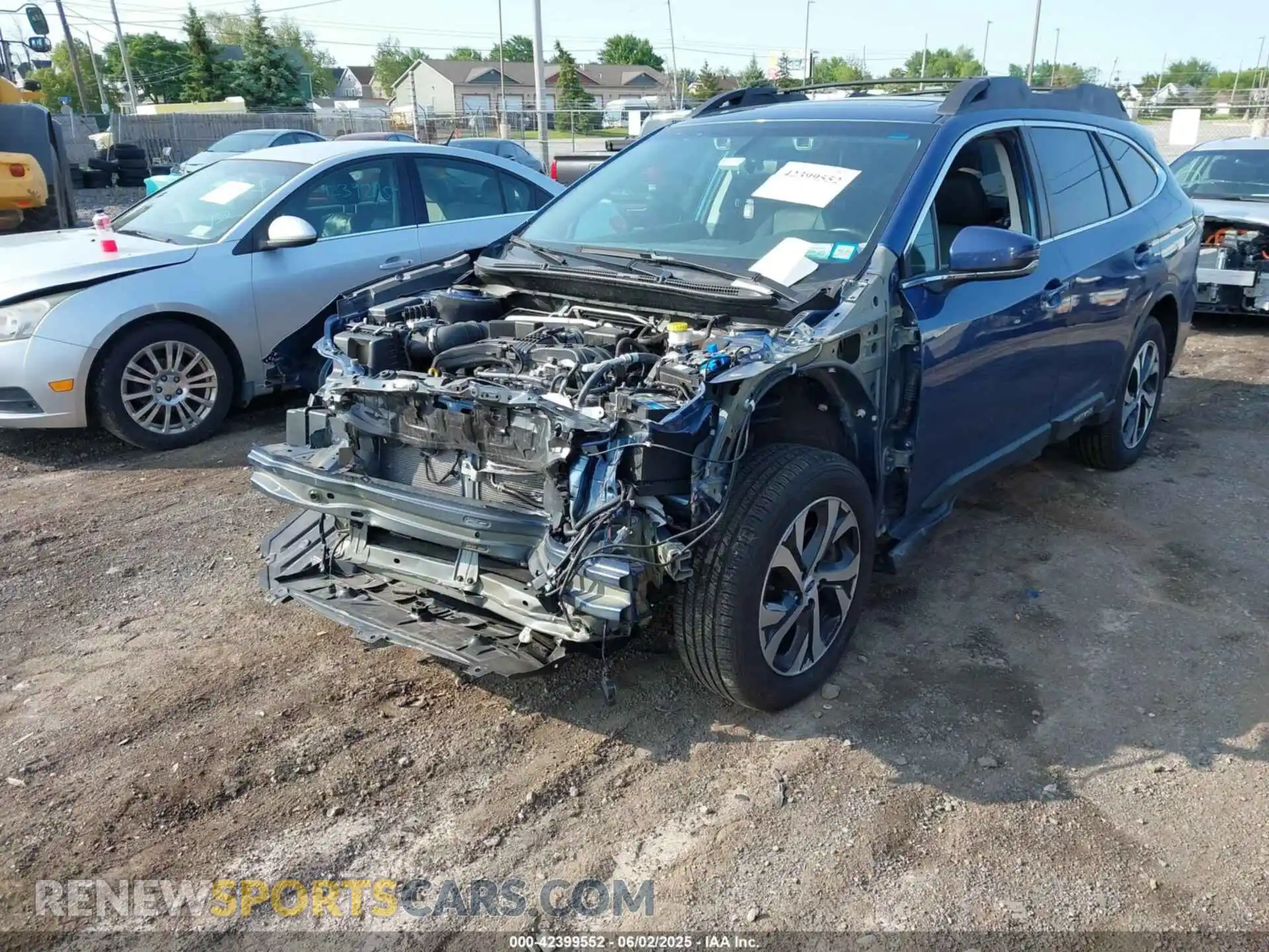 2 Photograph of a damaged car 4S4BTANC0L3144199 SUBARU OUTBACK 2020