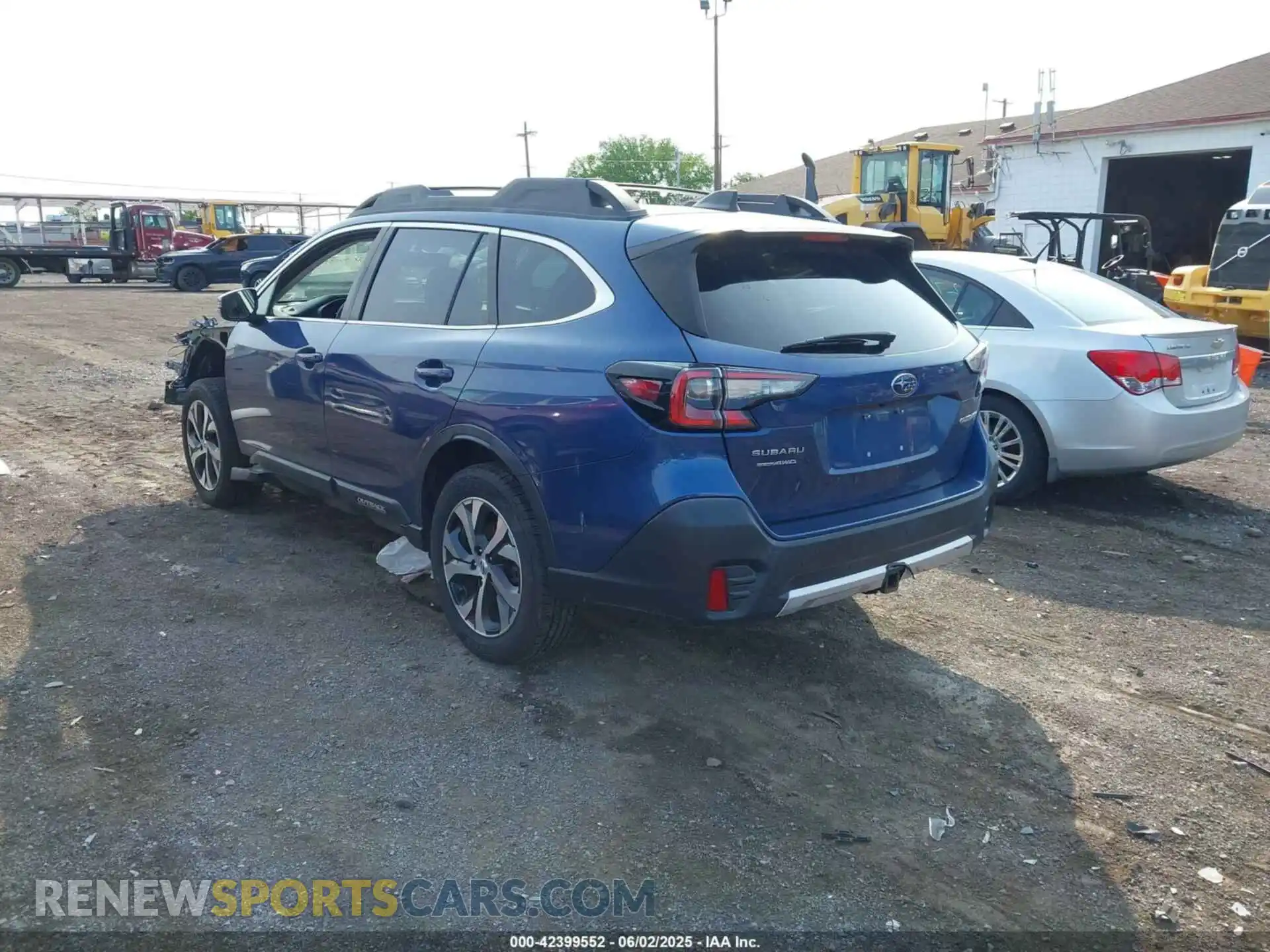 3 Photograph of a damaged car 4S4BTANC0L3144199 SUBARU OUTBACK 2020