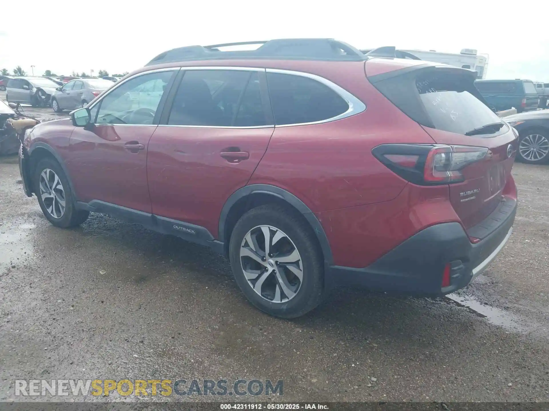 3 Photograph of a damaged car 4S4BTANC0L3158443 SUBARU OUTBACK 2020