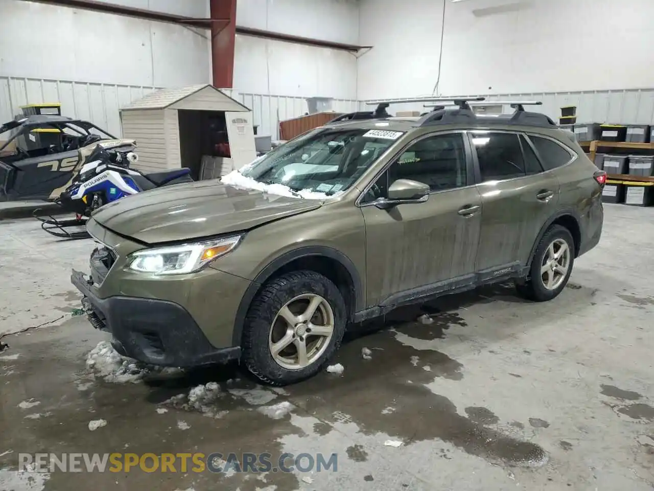 1 Photograph of a damaged car 4S4BTANC1L3266263 SUBARU OUTBACK 2020