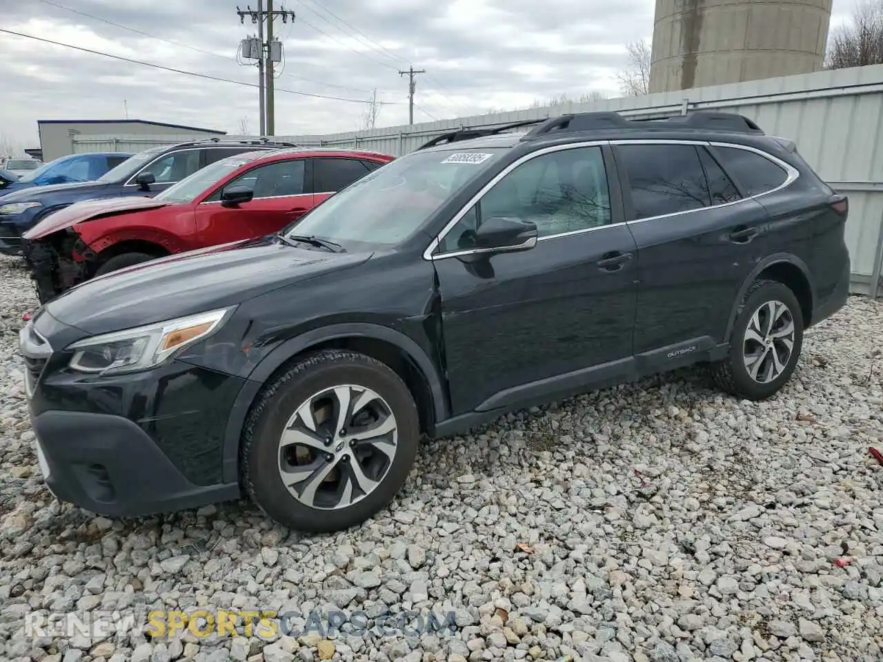 1 Photograph of a damaged car 4S4BTANC2L3142969 SUBARU OUTBACK 2020
