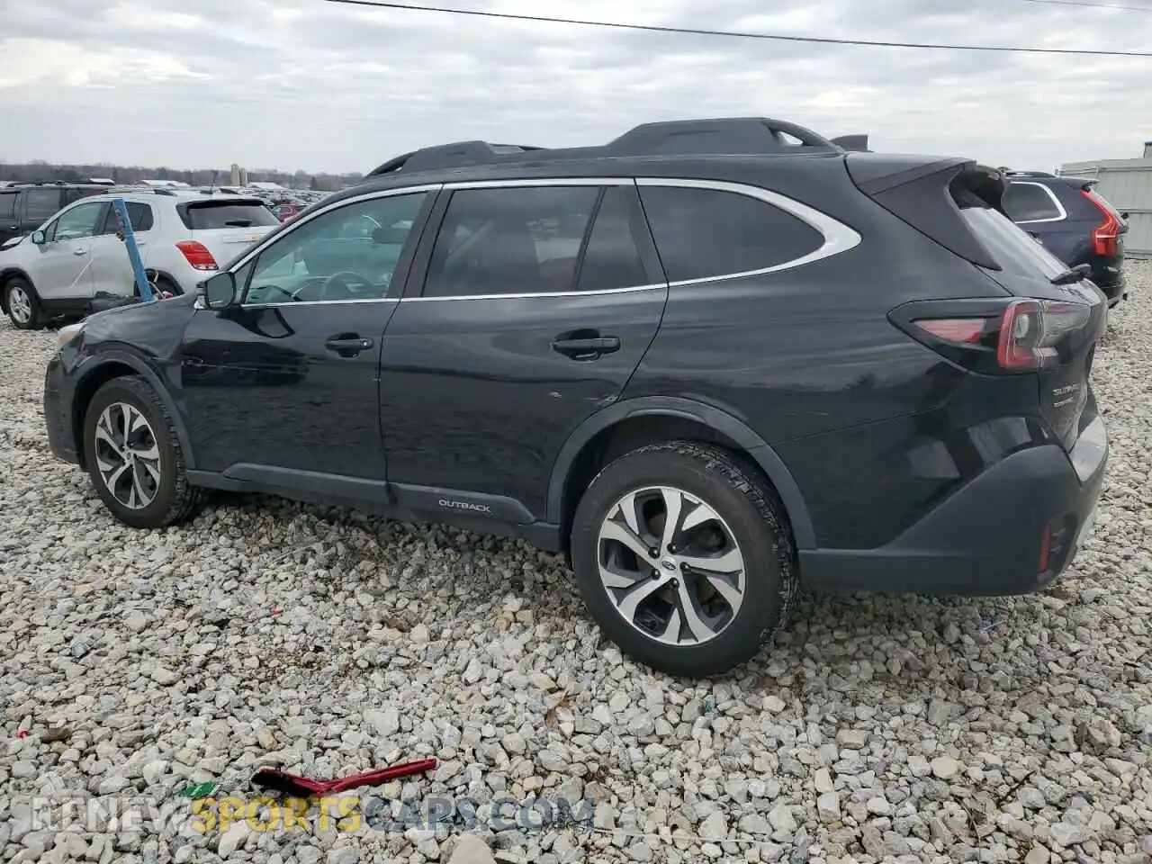 2 Photograph of a damaged car 4S4BTANC2L3142969 SUBARU OUTBACK 2020