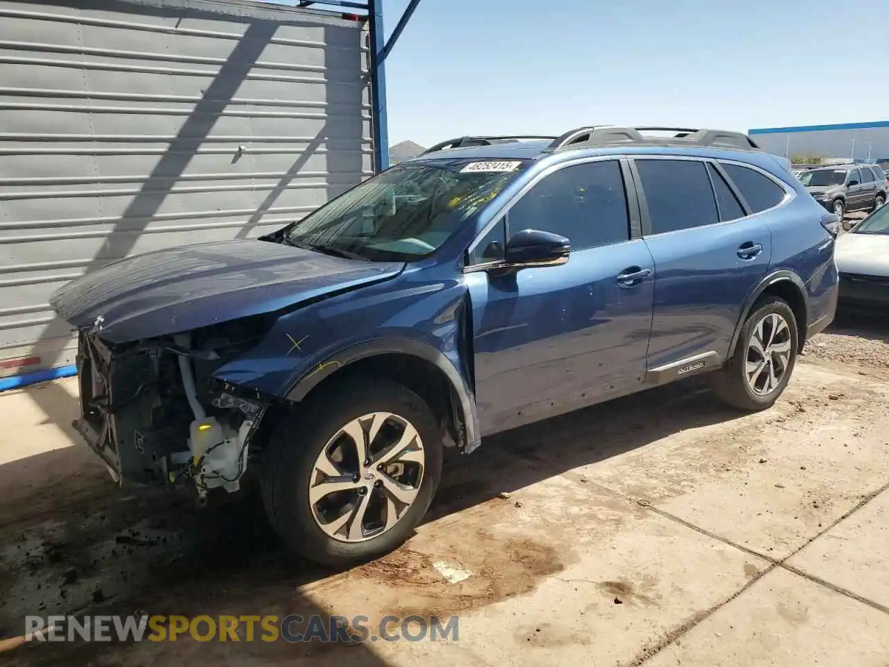 1 Photograph of a damaged car 4S4BTANC2L3152790 SUBARU OUTBACK 2020