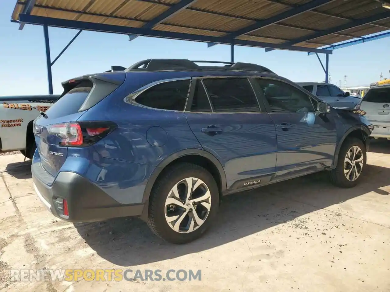 3 Photograph of a damaged car 4S4BTANC2L3152790 SUBARU OUTBACK 2020