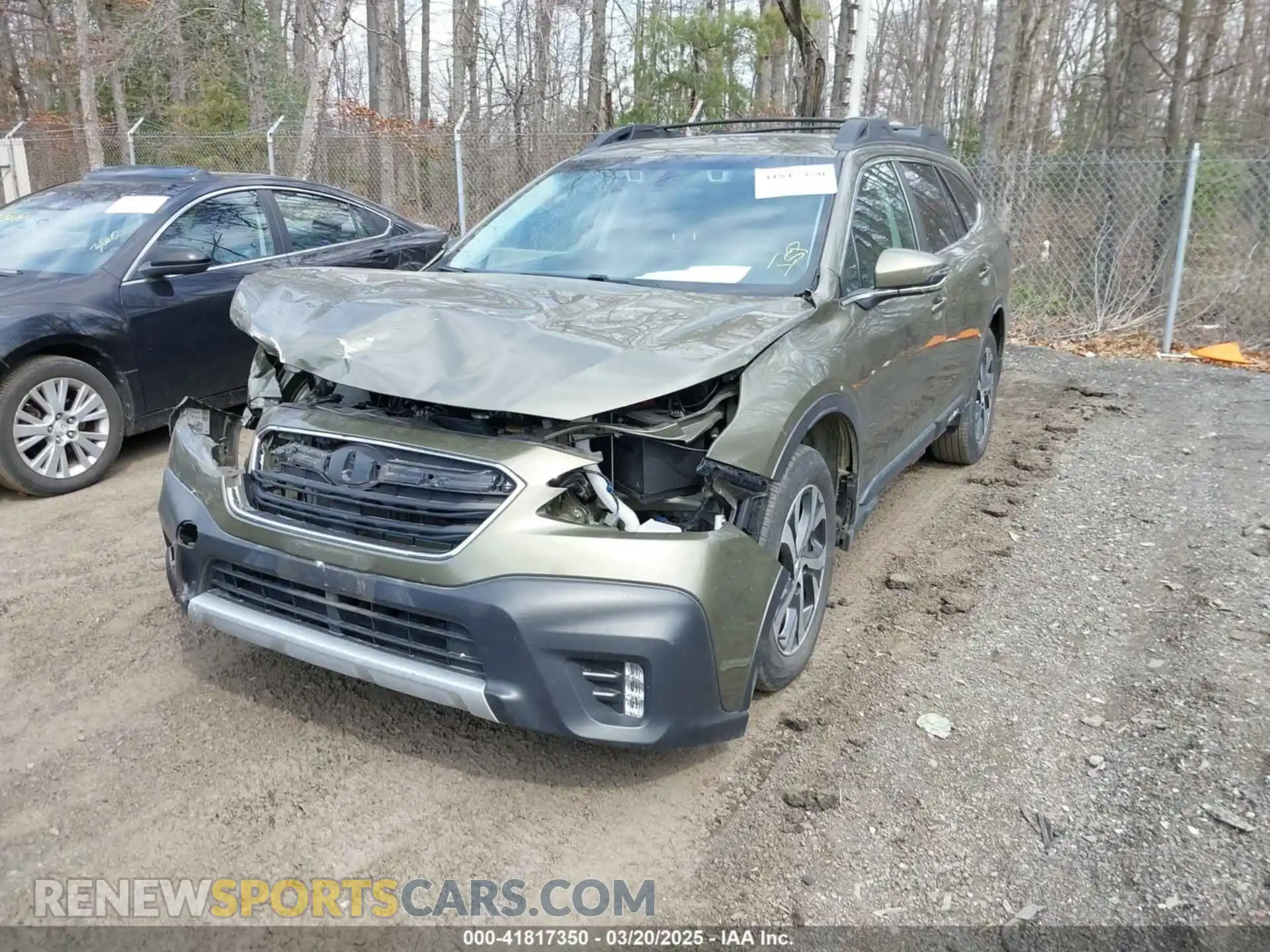 2 Photograph of a damaged car 4S4BTANC2L3211451 SUBARU OUTBACK 2020
