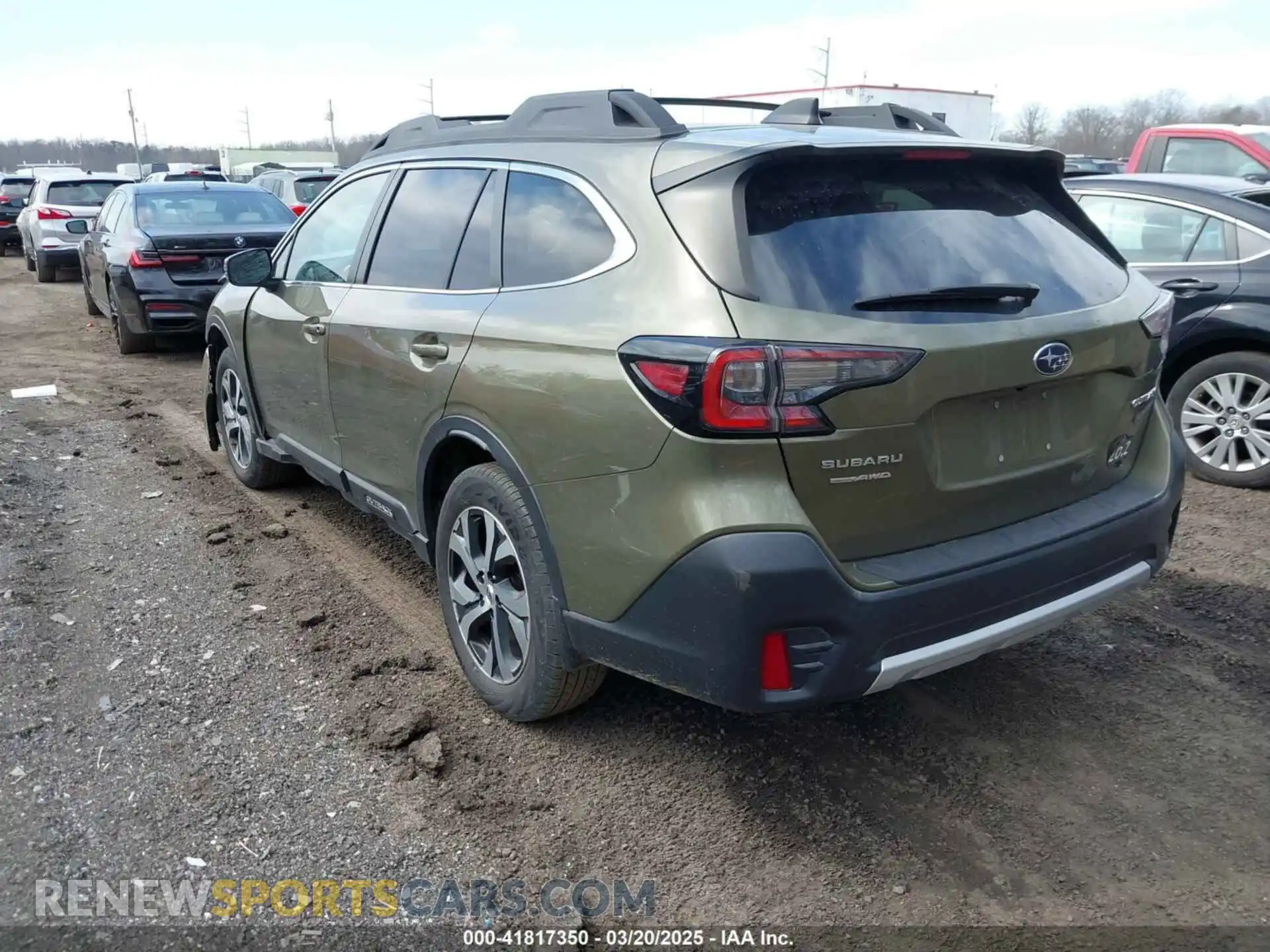 3 Photograph of a damaged car 4S4BTANC2L3211451 SUBARU OUTBACK 2020