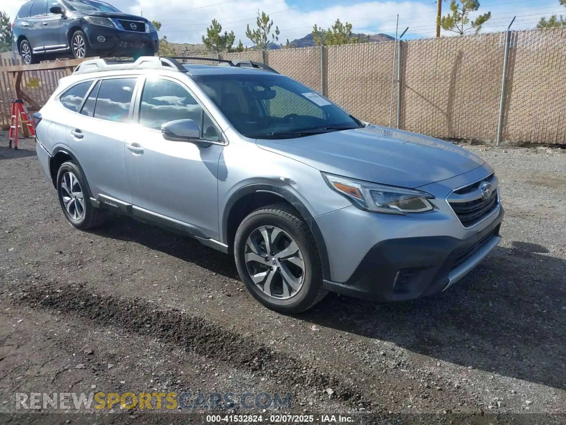 1 Photograph of a damaged car 4S4BTANC3L3234351 SUBARU OUTBACK 2020