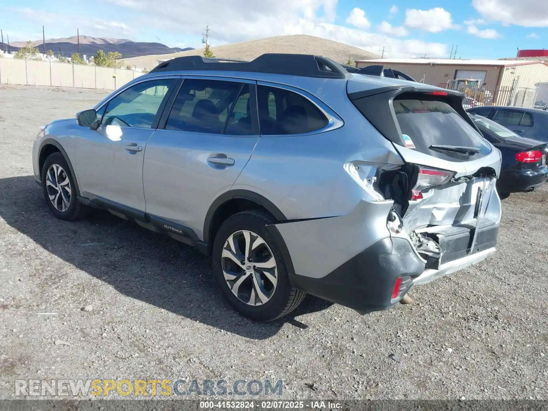 3 Photograph of a damaged car 4S4BTANC3L3234351 SUBARU OUTBACK 2020