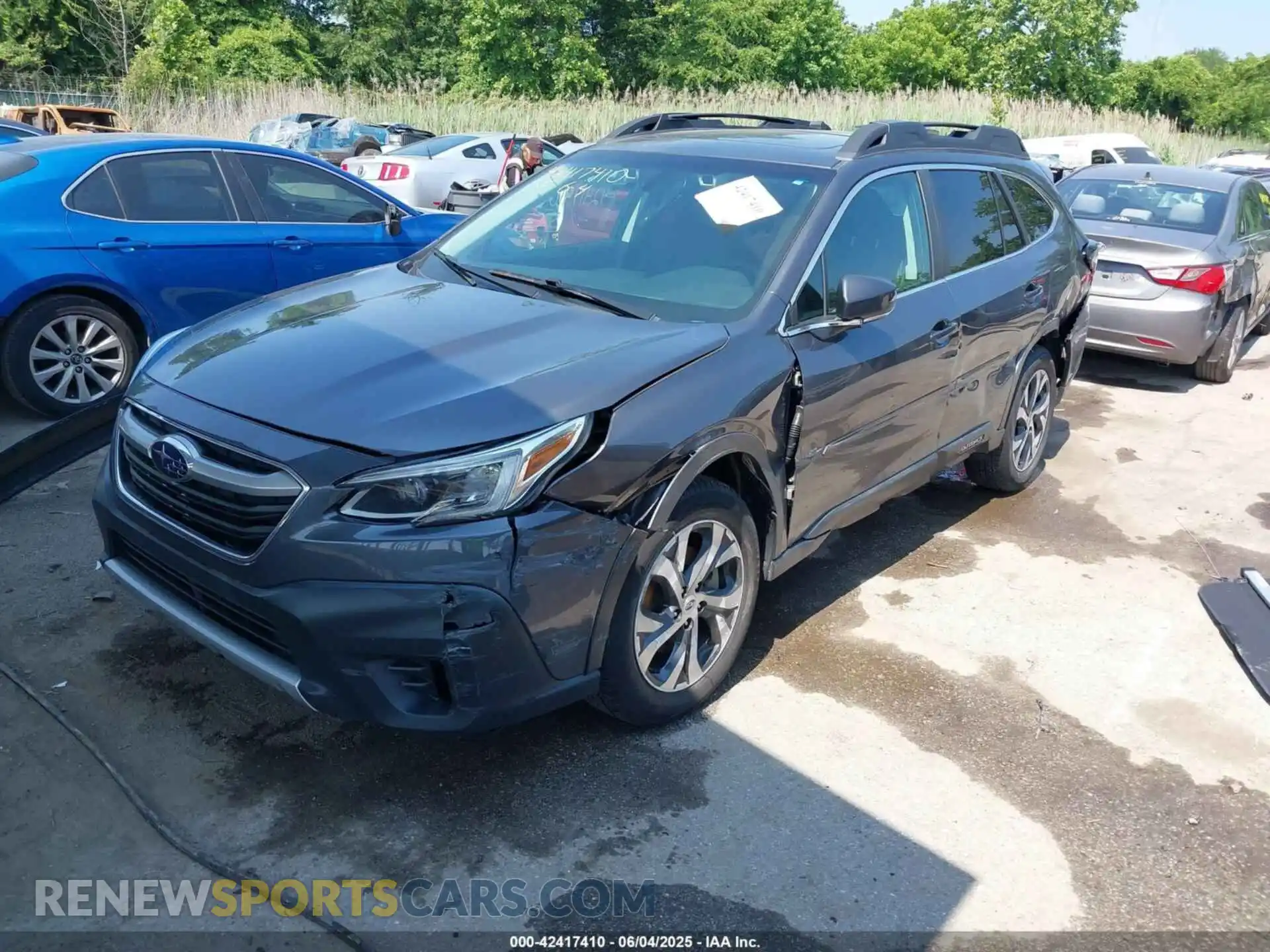 2 Фотография поврежденного автомобиля 4S4BTANC4L3181529 SUBARU OUTBACK 2020
