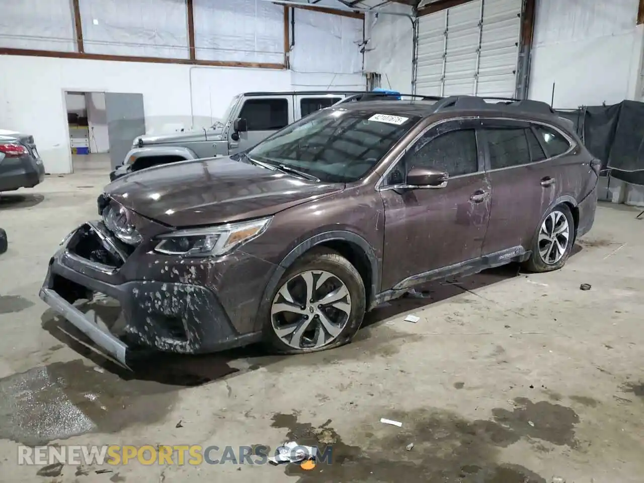 1 Photograph of a damaged car 4S4BTANC5L3156557 SUBARU OUTBACK 2020