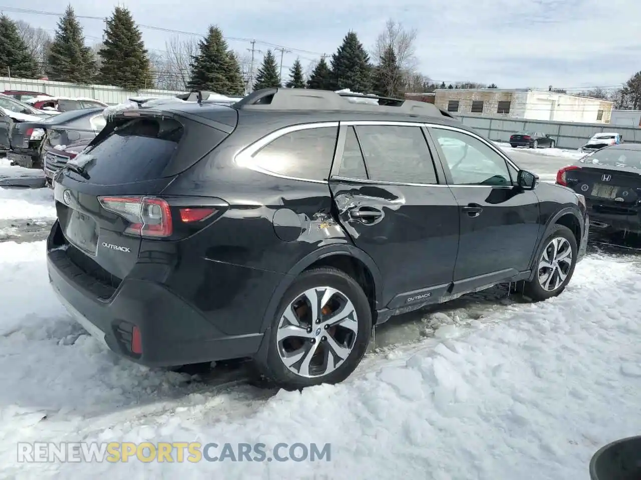 3 Photograph of a damaged car 4S4BTANC5L3186416 SUBARU OUTBACK 2020