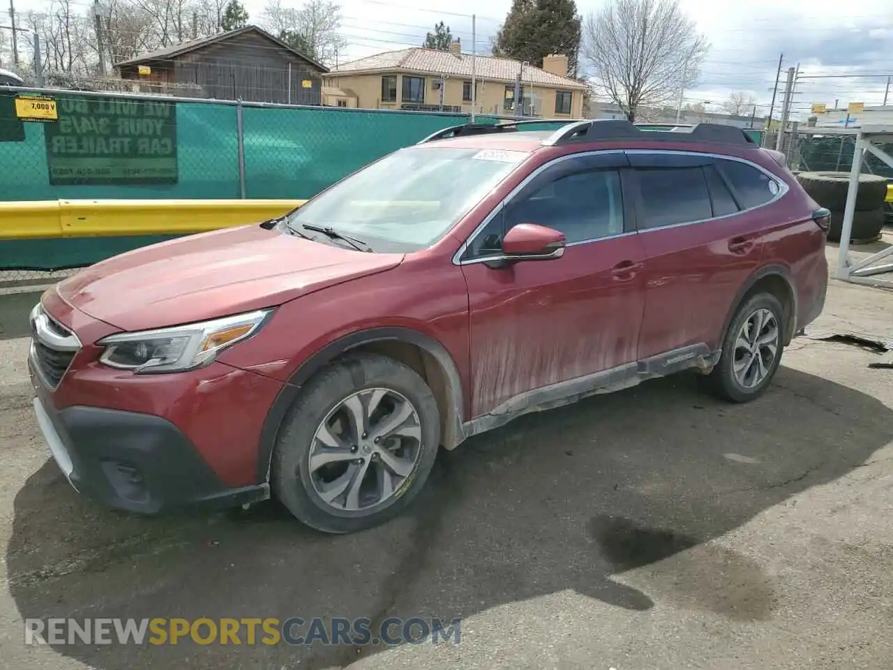 1 Photograph of a damaged car 4S4BTANC5L3219737 SUBARU OUTBACK 2020