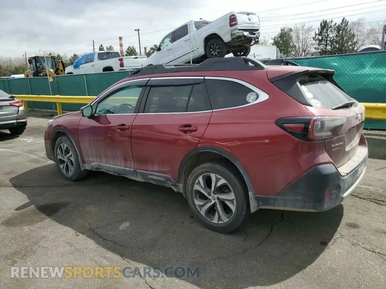 2 Photograph of a damaged car 4S4BTANC5L3219737 SUBARU OUTBACK 2020