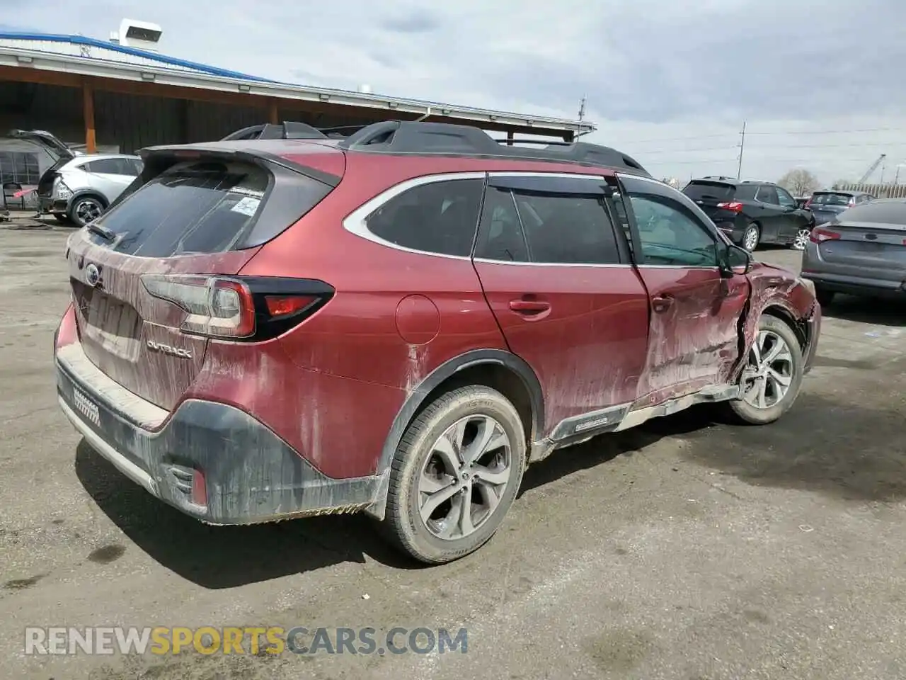 3 Photograph of a damaged car 4S4BTANC5L3219737 SUBARU OUTBACK 2020