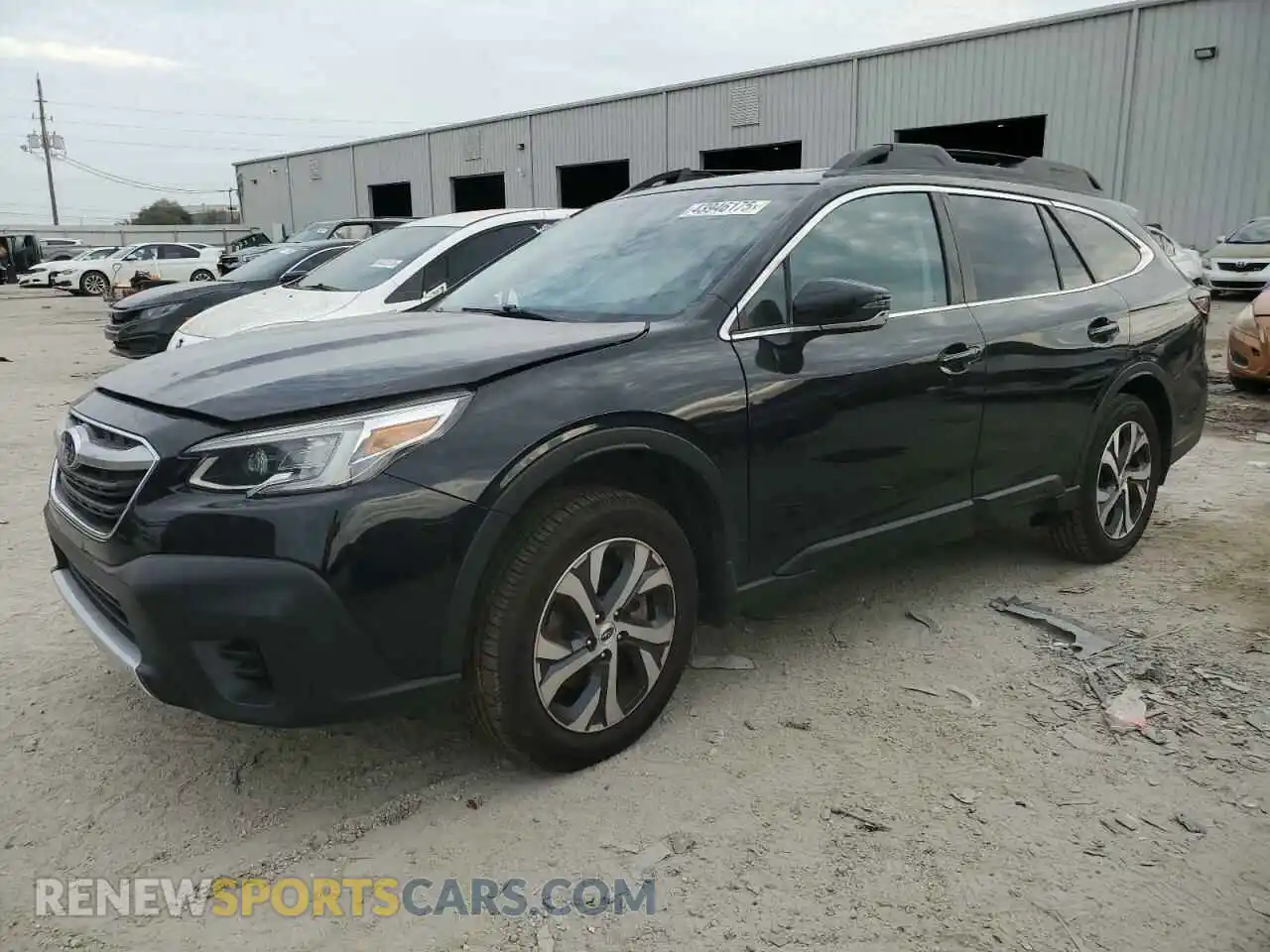 1 Photograph of a damaged car 4S4BTANC6L3218886 SUBARU OUTBACK 2020