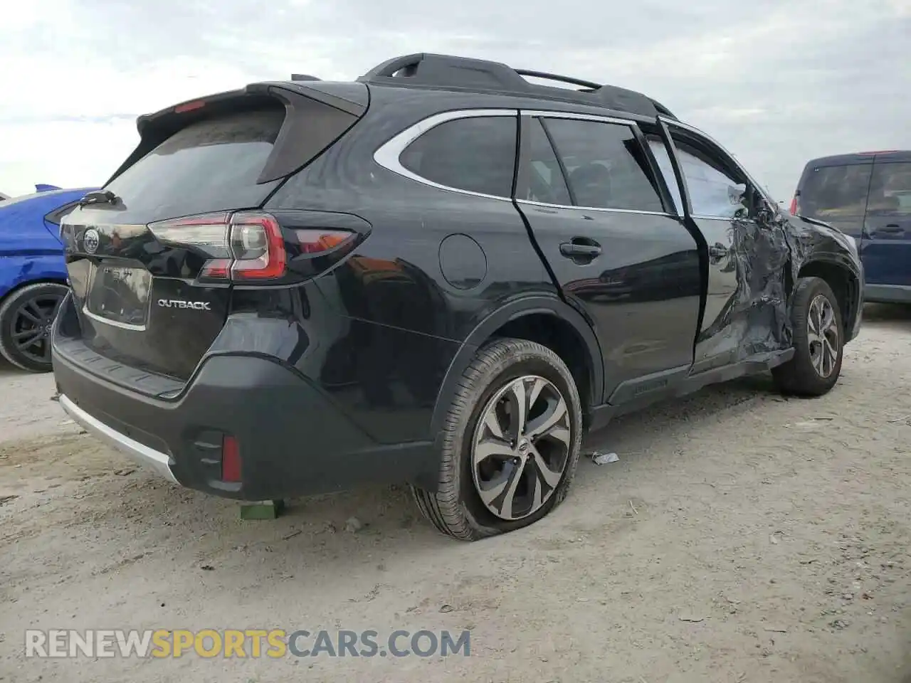 3 Photograph of a damaged car 4S4BTANC6L3218886 SUBARU OUTBACK 2020