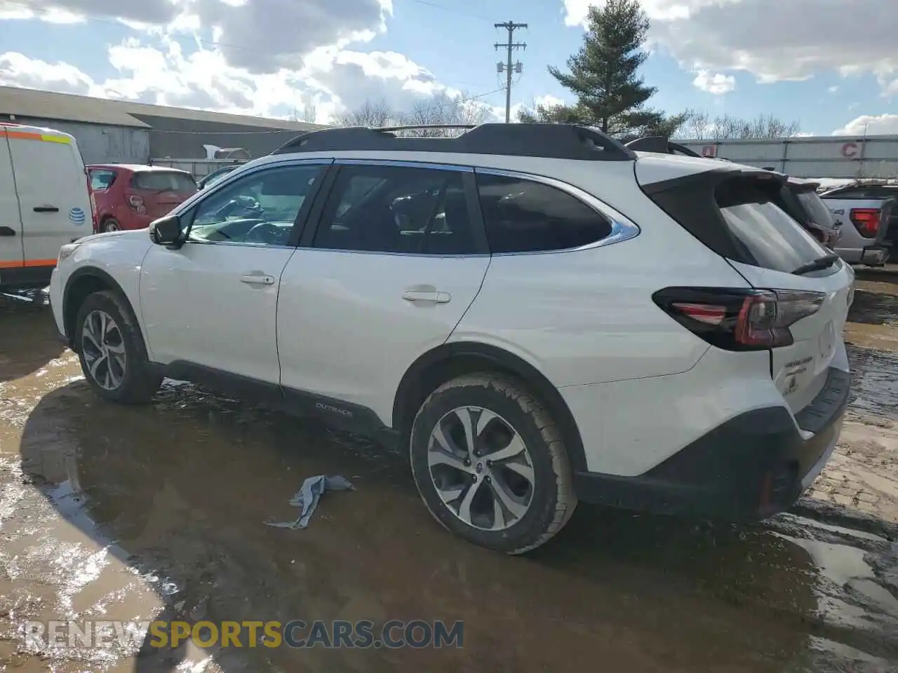 2 Photograph of a damaged car 4S4BTANC9L3206716 SUBARU OUTBACK 2020