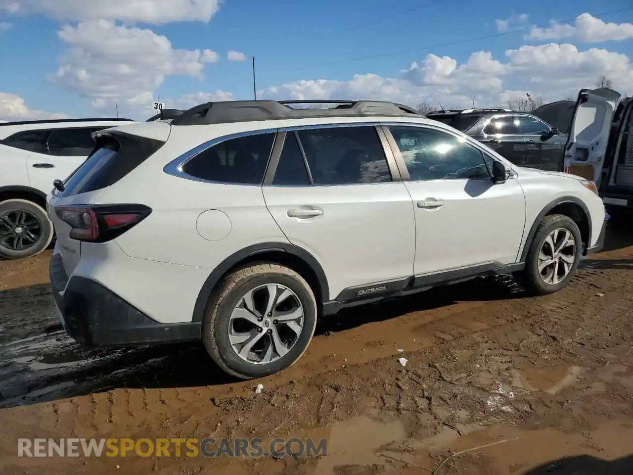 3 Photograph of a damaged car 4S4BTANC9L3206716 SUBARU OUTBACK 2020
