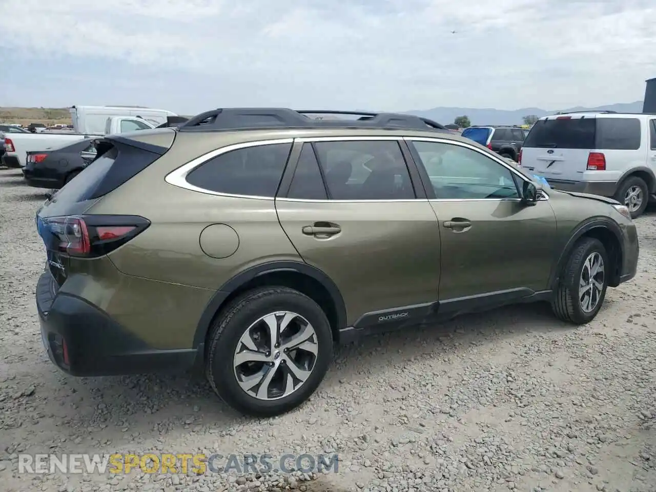 3 Photograph of a damaged car 4S4BTANCXL3103580 SUBARU OUTBACK 2020
