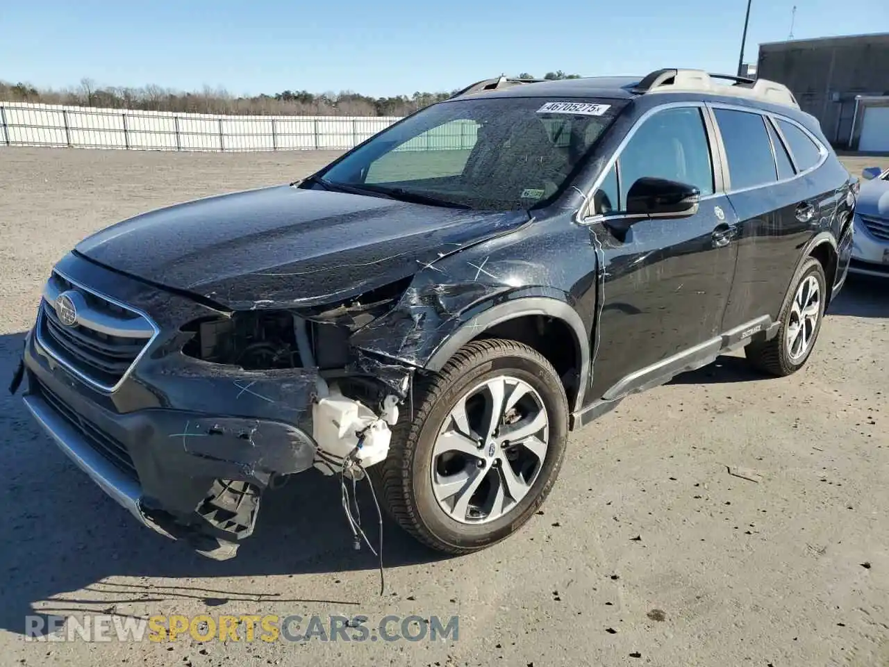 1 Photograph of a damaged car 4S4BTANCXL3117656 SUBARU OUTBACK 2020
