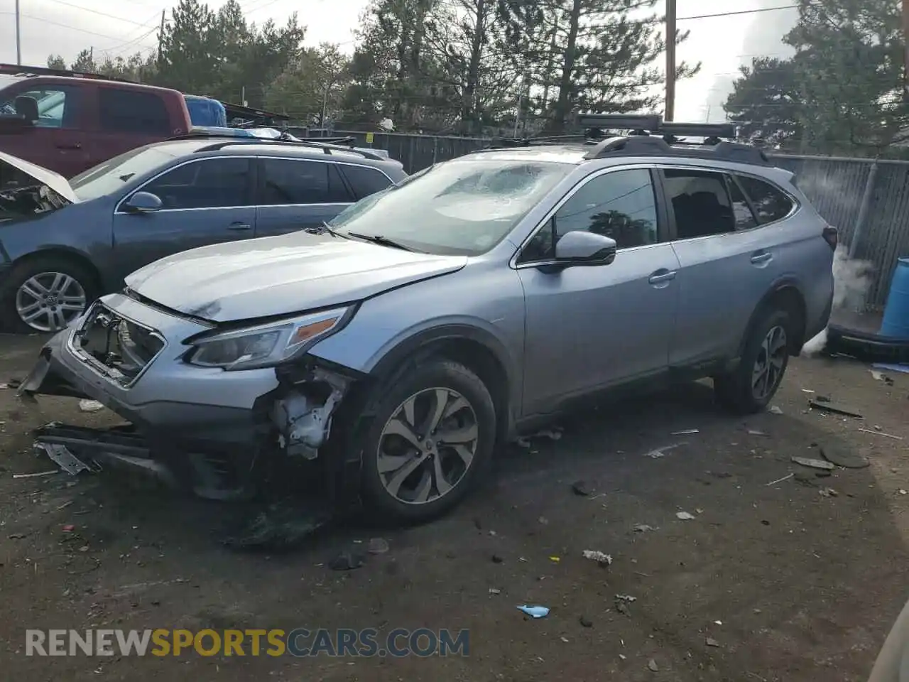 1 Photograph of a damaged car 4S4BTANCXL3121786 SUBARU OUTBACK 2020