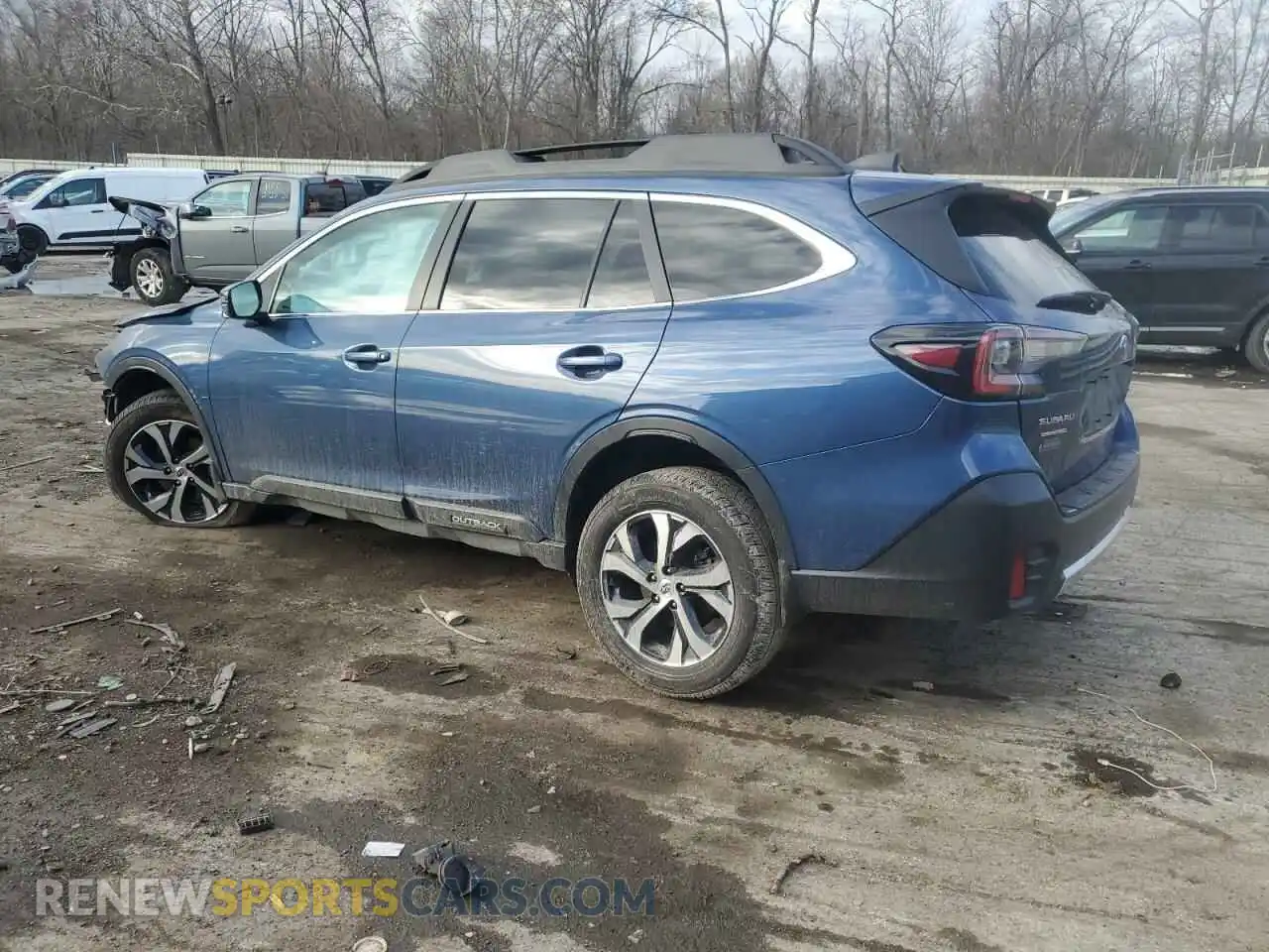 2 Фотография поврежденного автомобиля 4S4BTANCXL3215506 SUBARU OUTBACK 2020