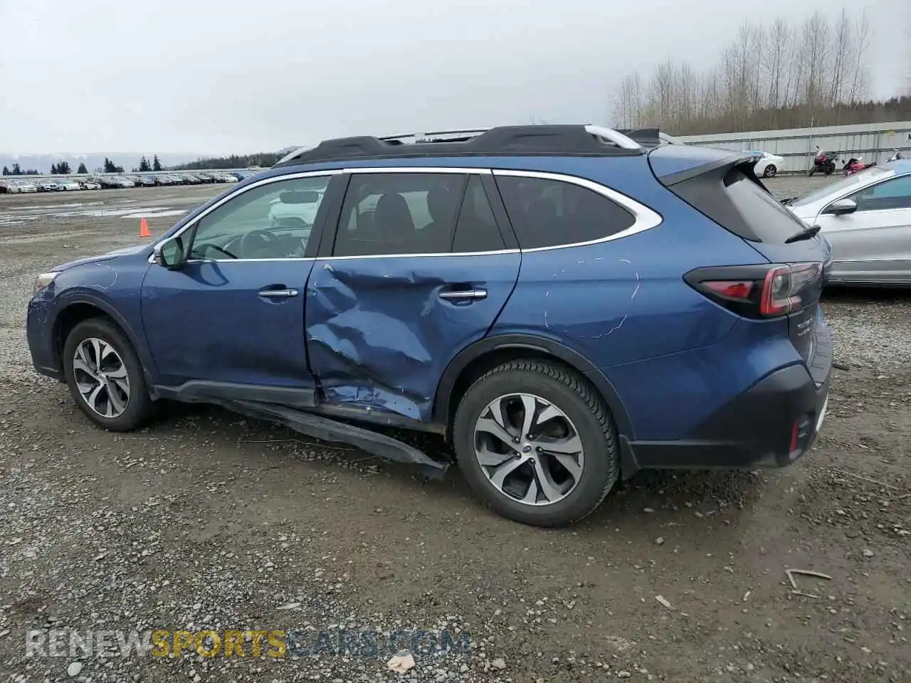 2 Photograph of a damaged car 4S4BTAPC2L3142872 SUBARU OUTBACK 2020