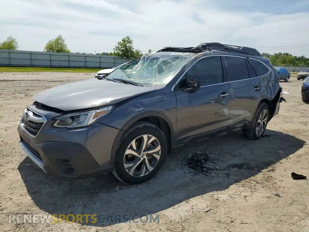 1 Photograph of a damaged car 4S4BTAPC4L3218303 SUBARU OUTBACK 2020