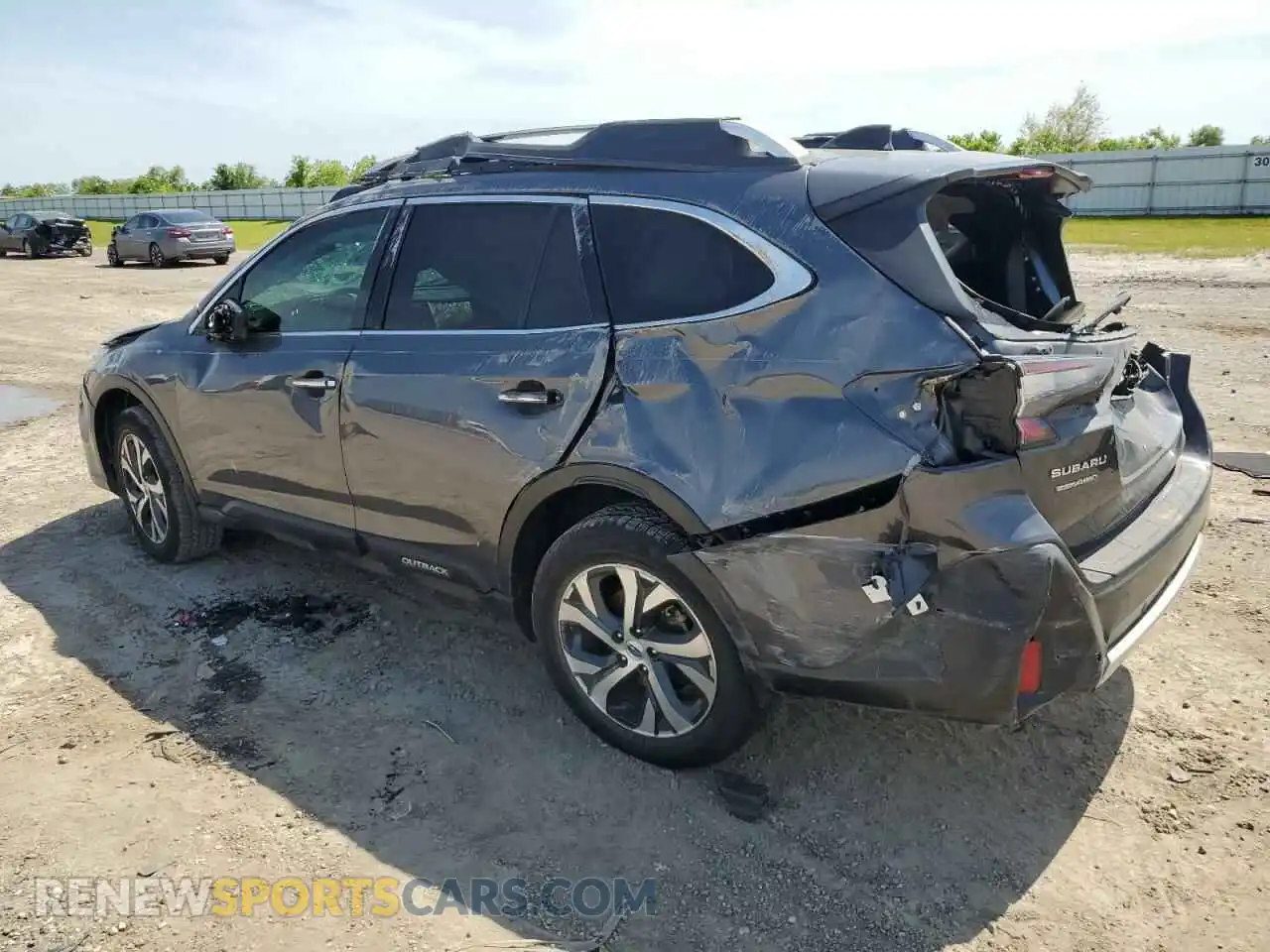 2 Photograph of a damaged car 4S4BTAPC4L3218303 SUBARU OUTBACK 2020