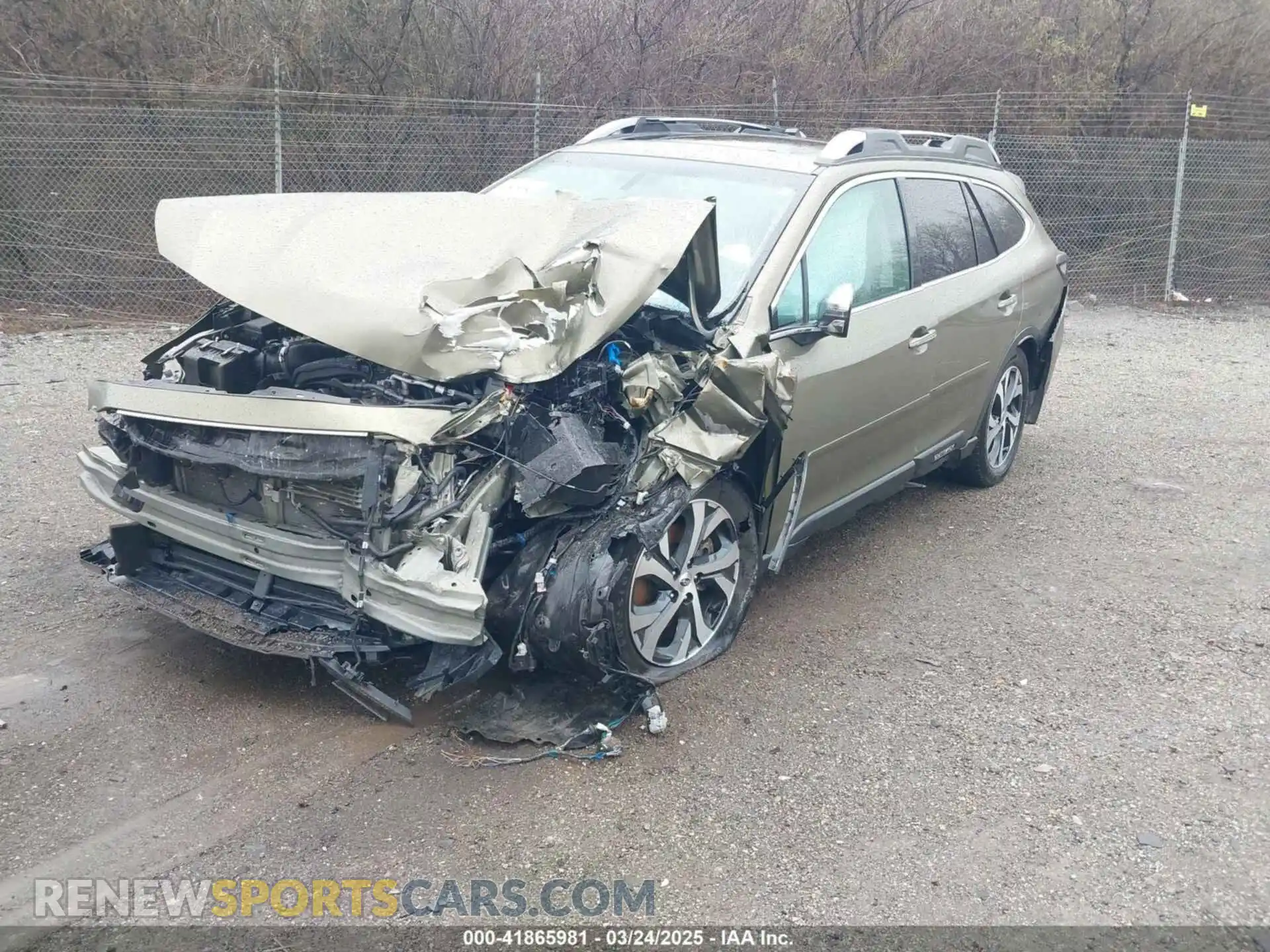 2 Photograph of a damaged car 4S4BTAPC9L3267268 SUBARU OUTBACK 2020