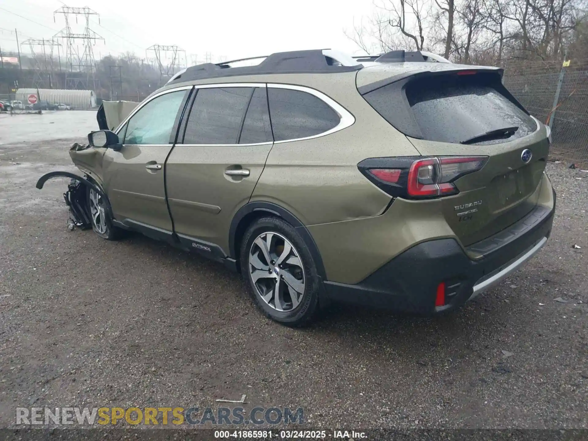 3 Photograph of a damaged car 4S4BTAPC9L3267268 SUBARU OUTBACK 2020