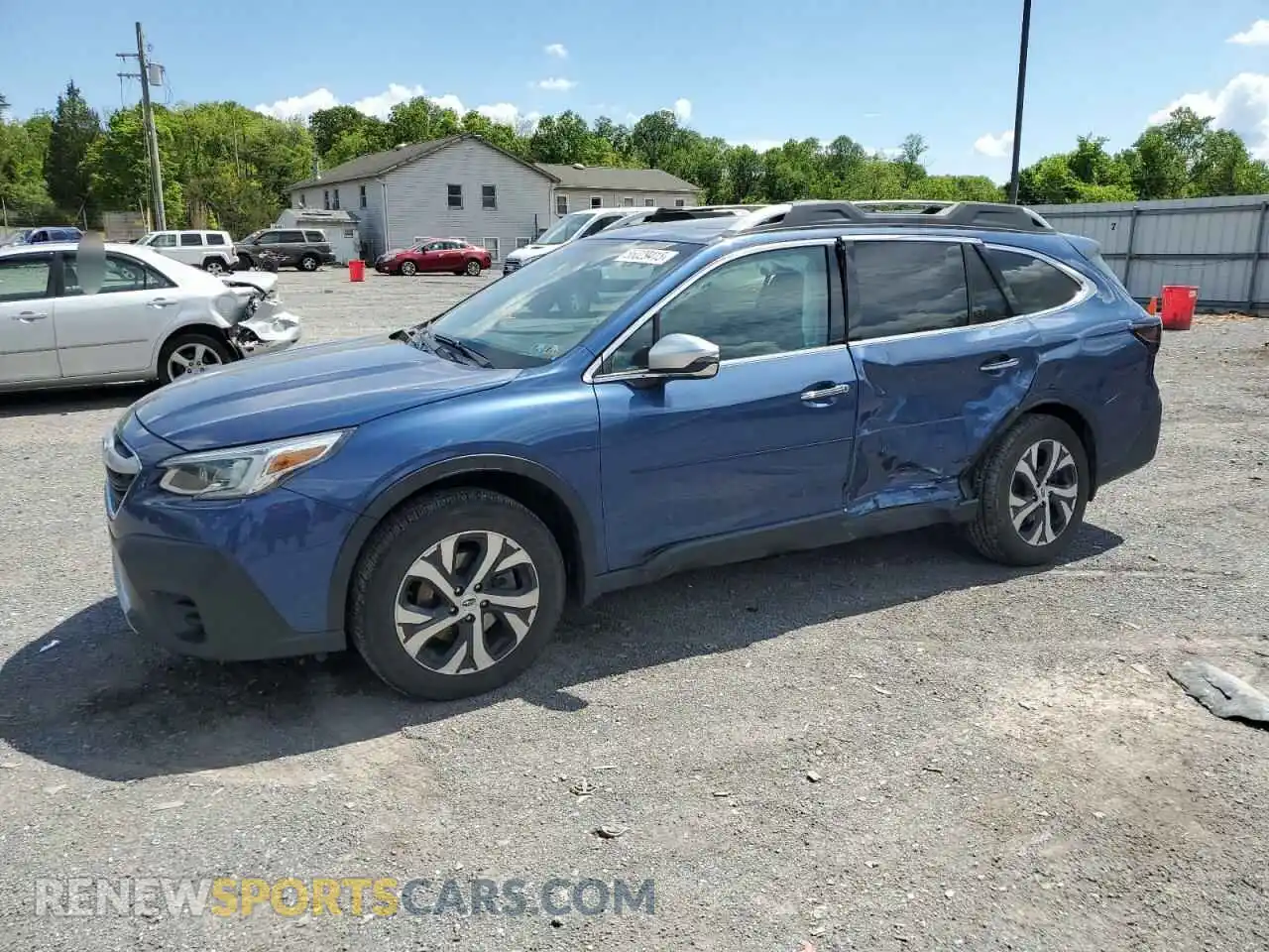 1 Photograph of a damaged car 4S4BTAPC9L3269781 SUBARU OUTBACK 2020