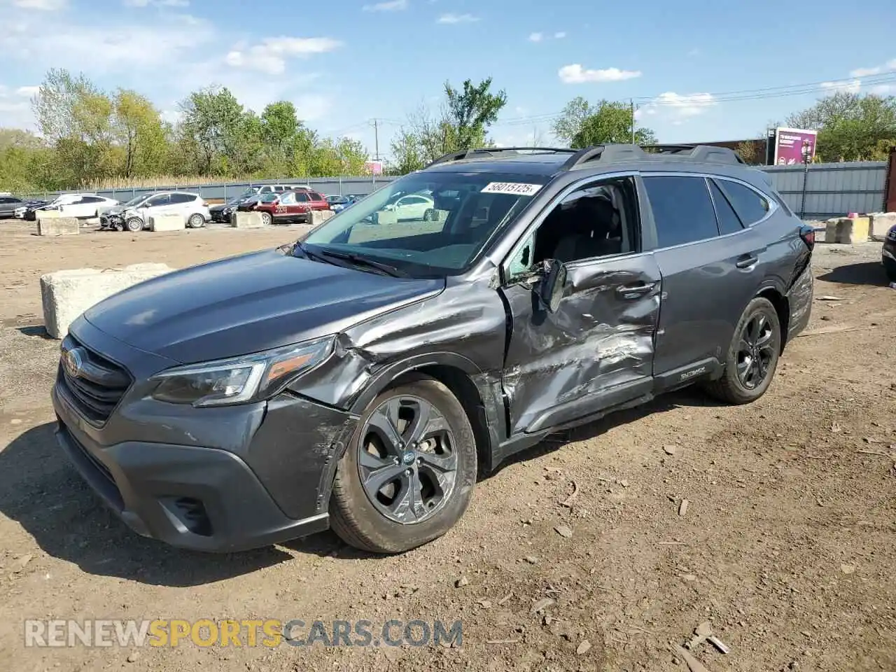 1 Photograph of a damaged car 4S4BTGHD2L3264366 SUBARU OUTBACK 2020