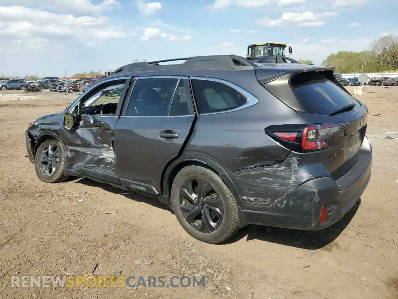 2 Photograph of a damaged car 4S4BTGHD2L3264366 SUBARU OUTBACK 2020