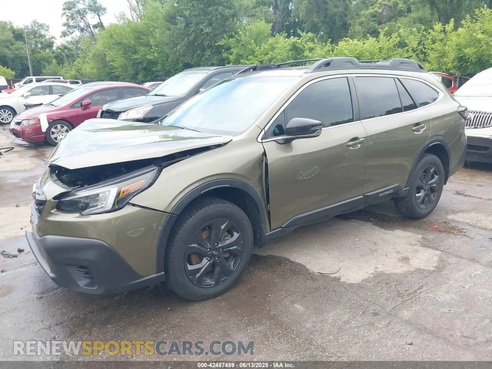 2 Photograph of a damaged car 4S4BTGKD0L3185125 SUBARU OUTBACK 2020