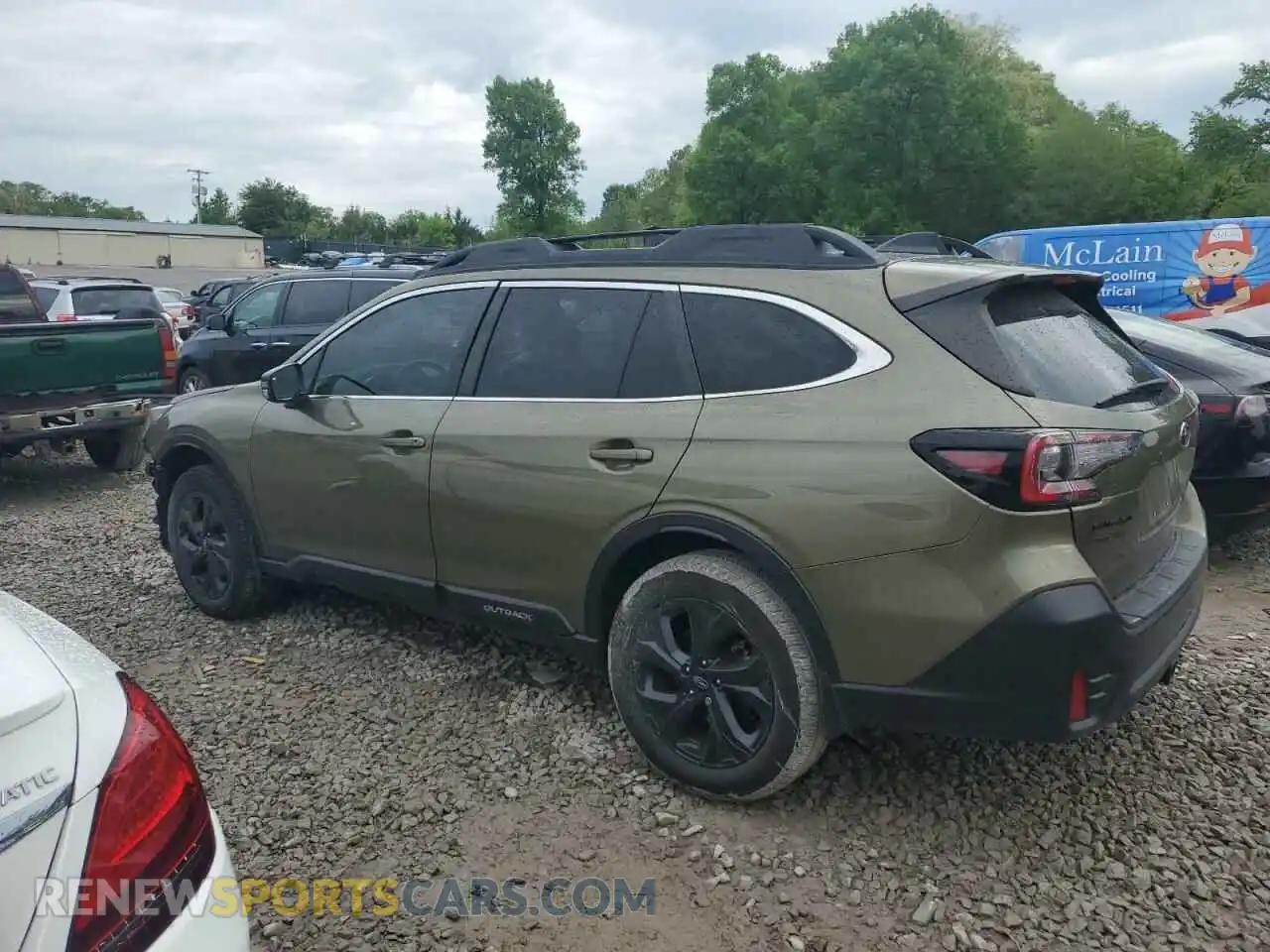 2 Photograph of a damaged car 4S4BTGKD1L3248488 SUBARU OUTBACK 2020