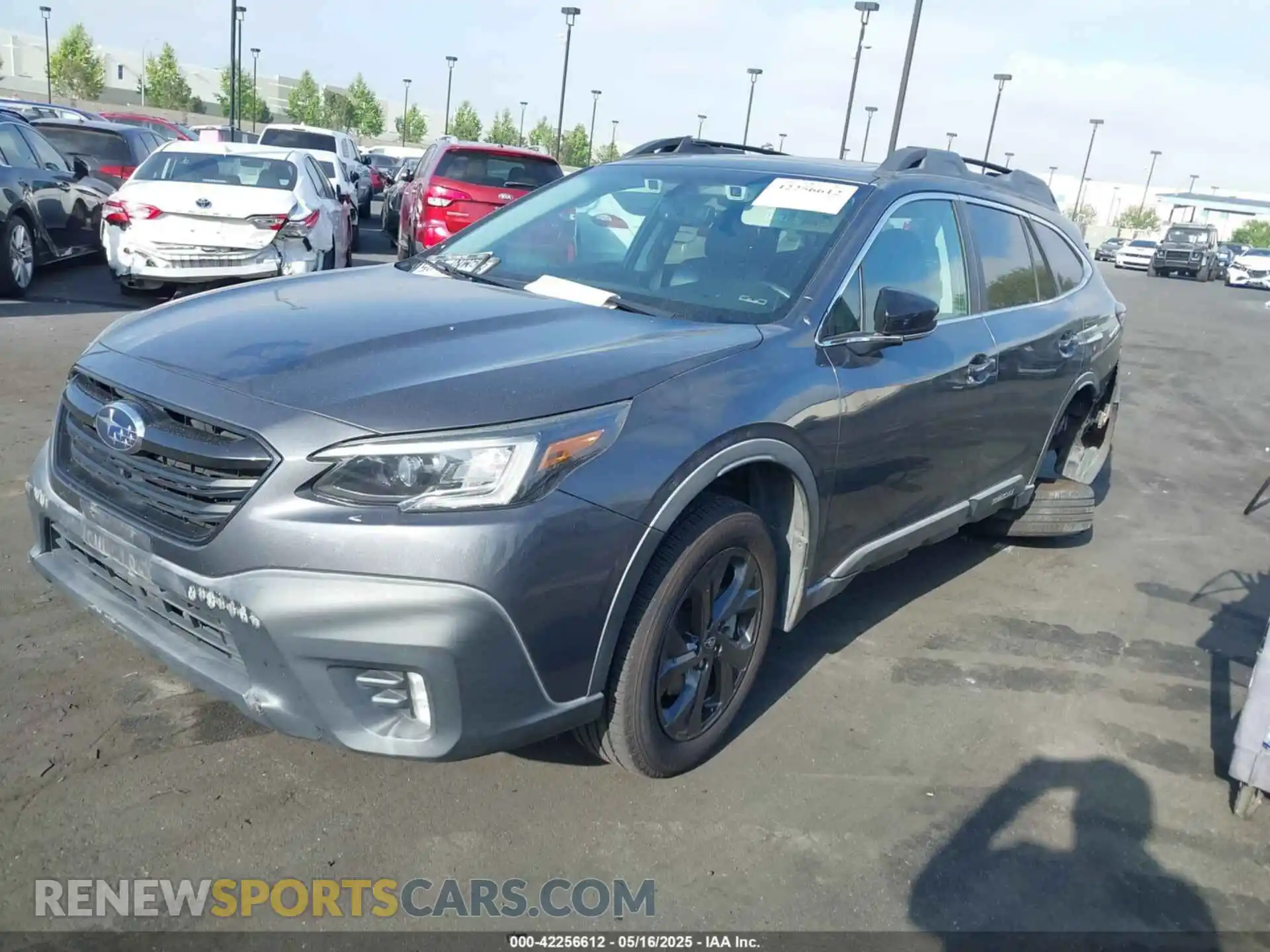 2 Photograph of a damaged car 4S4BTGKD3L3124884 SUBARU OUTBACK 2020