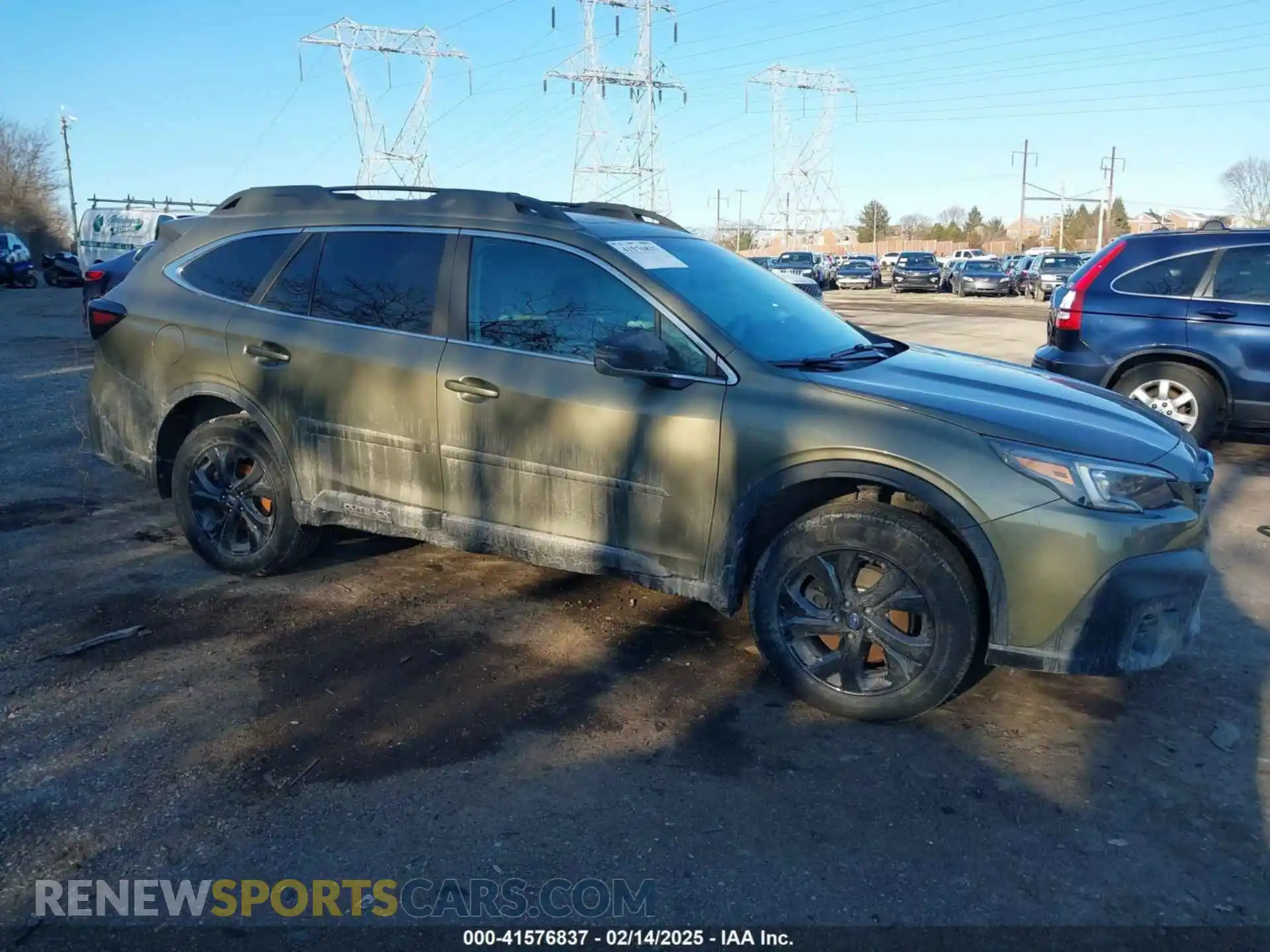 1 Photograph of a damaged car 4S4BTGKD6L3266887 SUBARU OUTBACK 2020