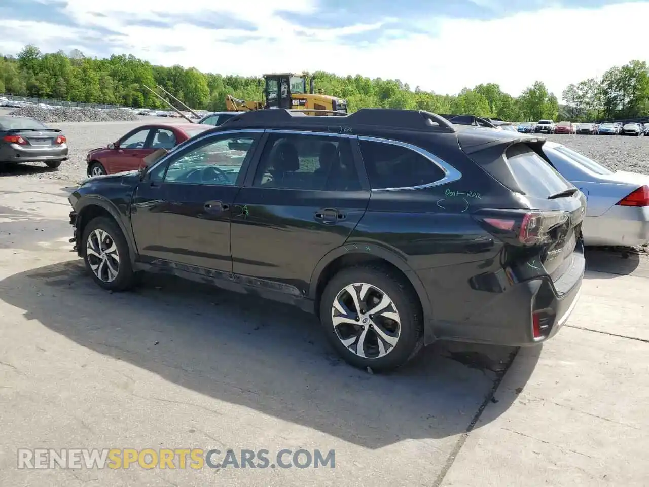 2 Photograph of a damaged car 4S4BTGND6L3239135 SUBARU OUTBACK 2020