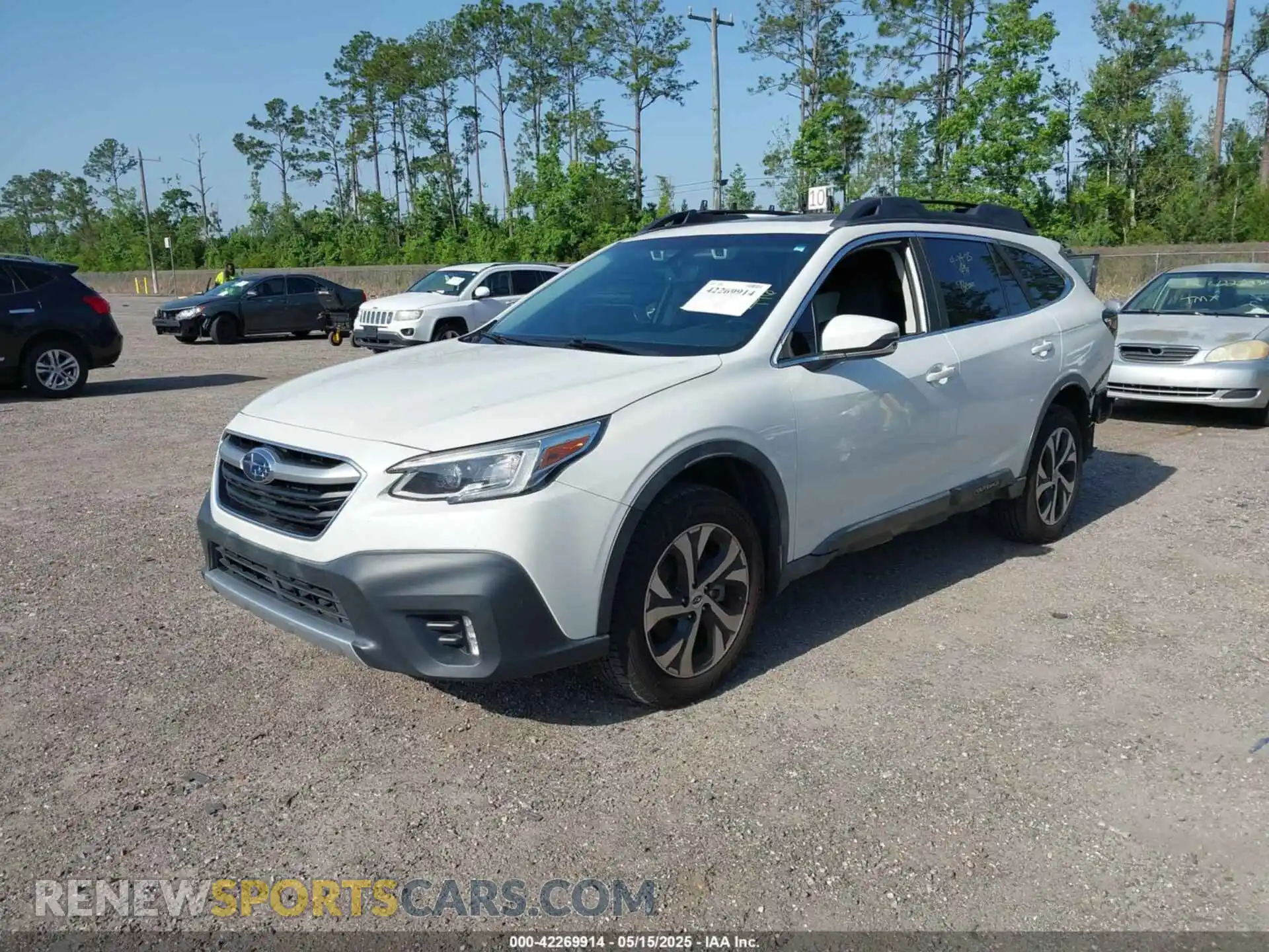 2 fotografías del automóvil dañado 4S4BTGND7L3108716 SUBARU OUTBACK 2020