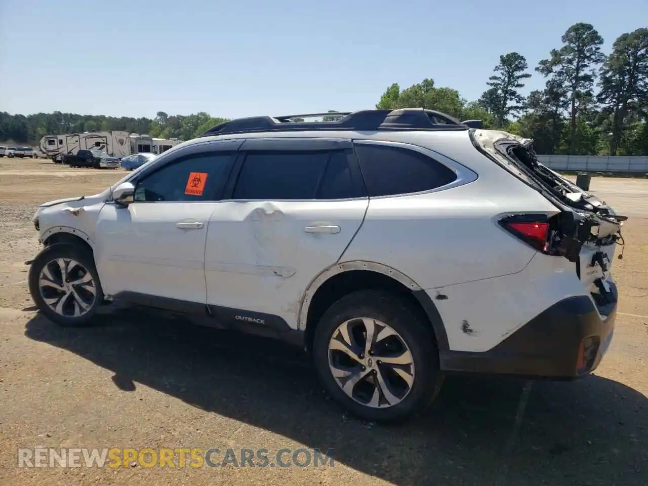 2 Photograph of a damaged car 4S4BTGND7L3124737 SUBARU OUTBACK 2020