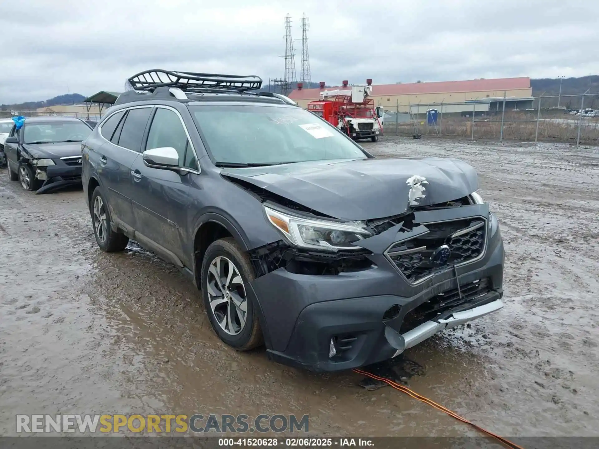 1 Photograph of a damaged car 4S4BTGPD1L3149176 SUBARU OUTBACK 2020
